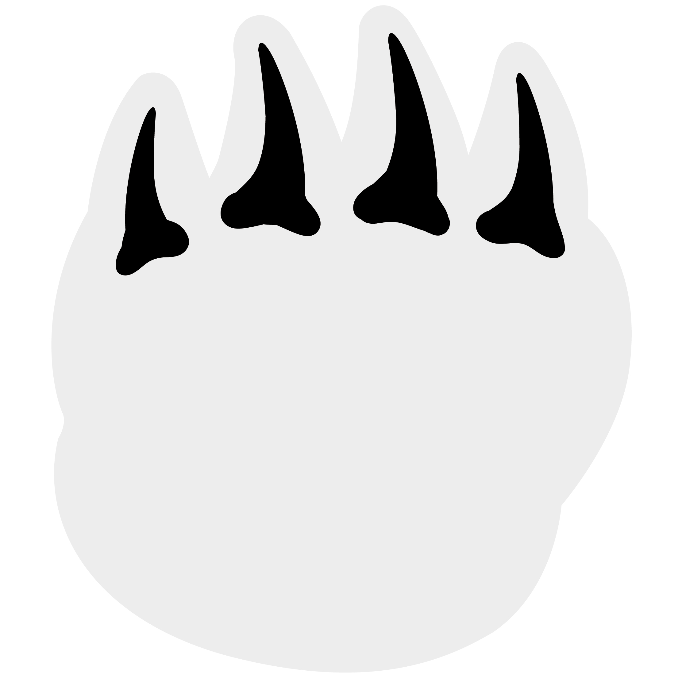 Foam Dragon Claw Mitt 6