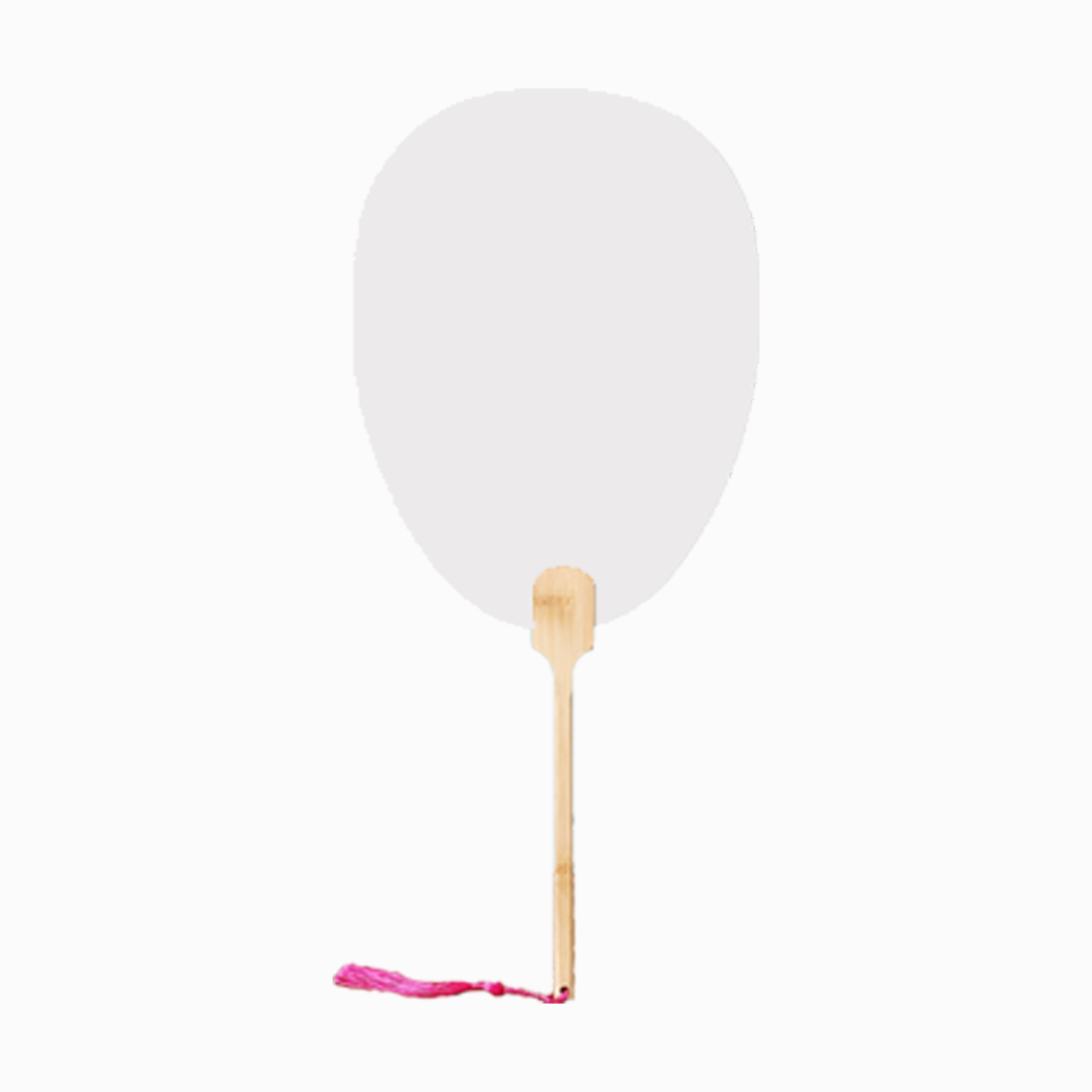 Artistic Lacquer Fan with Blank Canvas 10