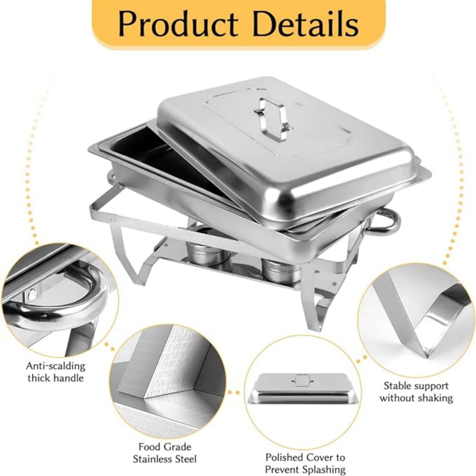 Stainless Steel Buffet Food Warmer 2