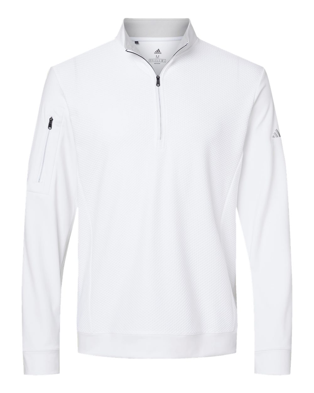 Men's Textured Quarter-Zip Pullover - A295 15