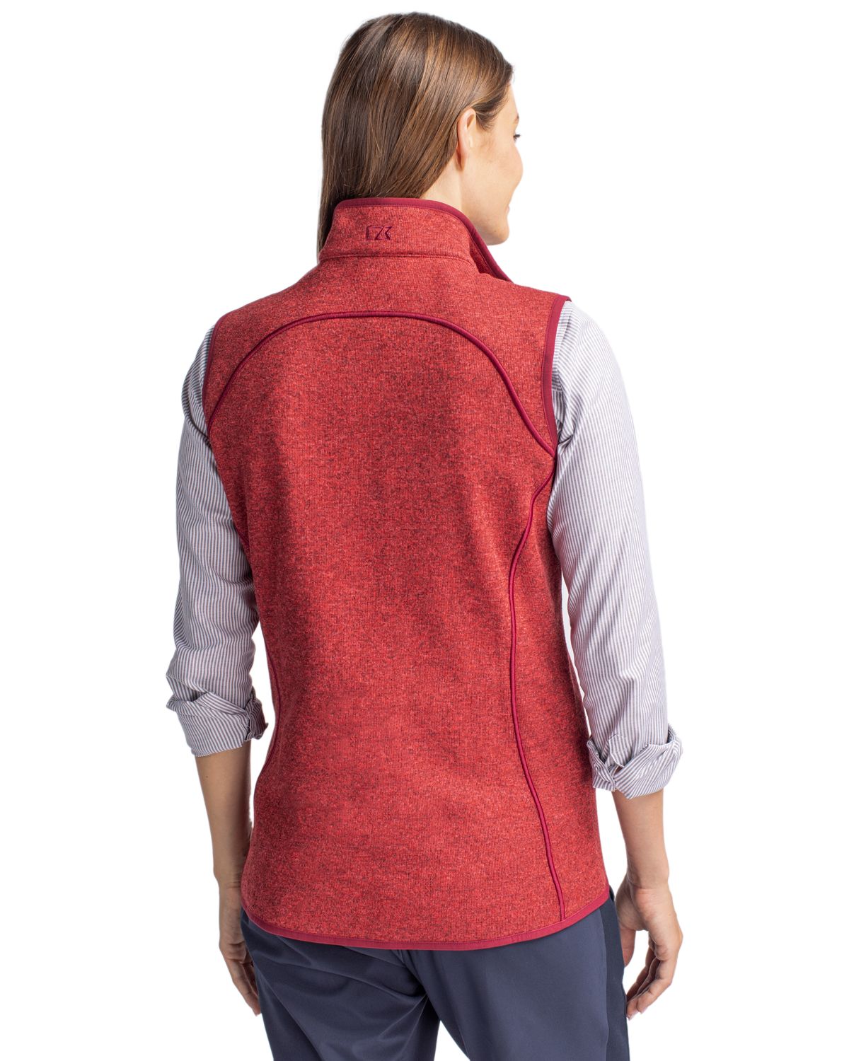 Mainsail Sweater Knit Womens Full Zip Vest