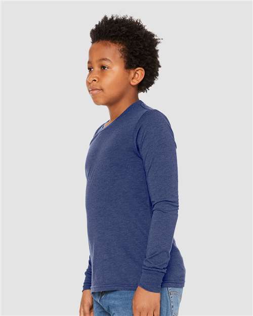 Youth Triblend Long Sleeve Tee - 3513Y 39