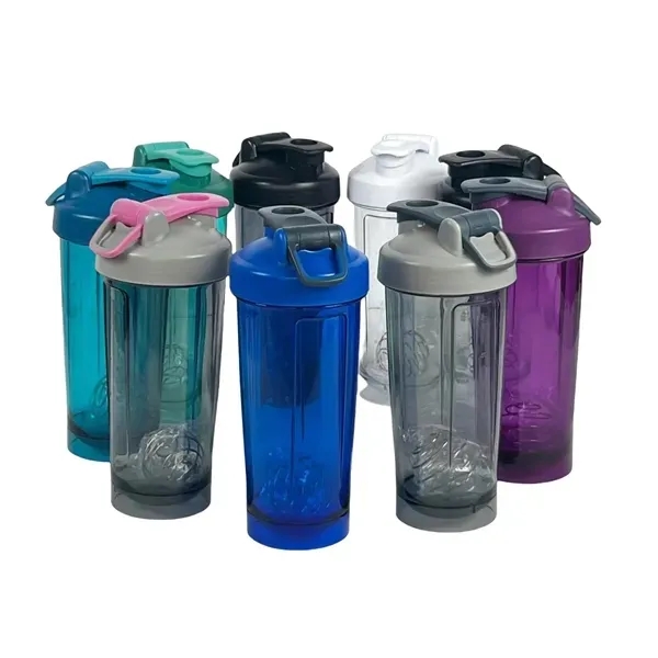 20 oz Protein Shaker Cup - Leakproof Blender Bottle 11