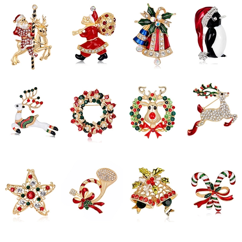 Christmas brooch 1