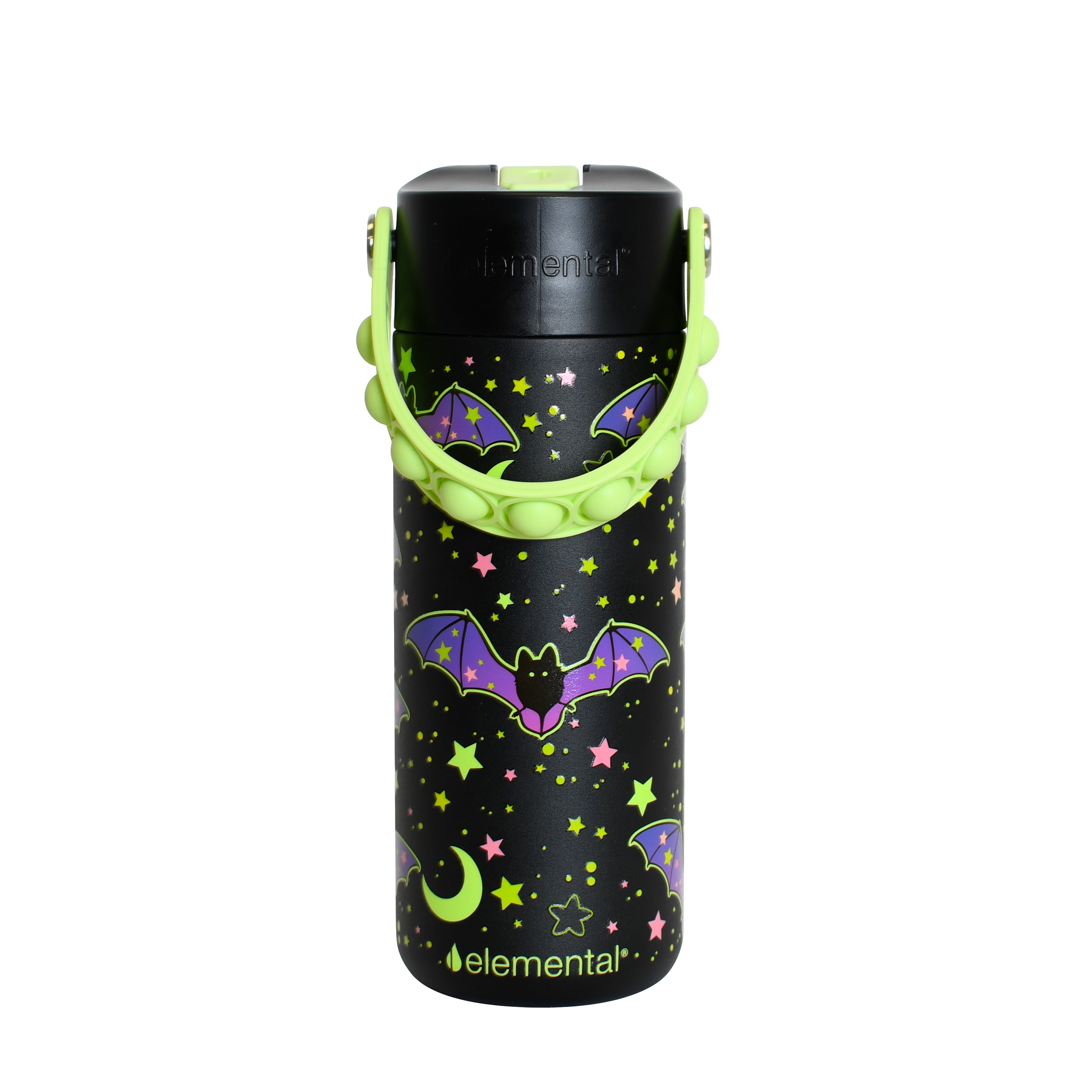 Elemental® Core Series 18oz Pop Fidget Stainless Steel Water Bottle - Vacuum Insulated - BPA-Free 17