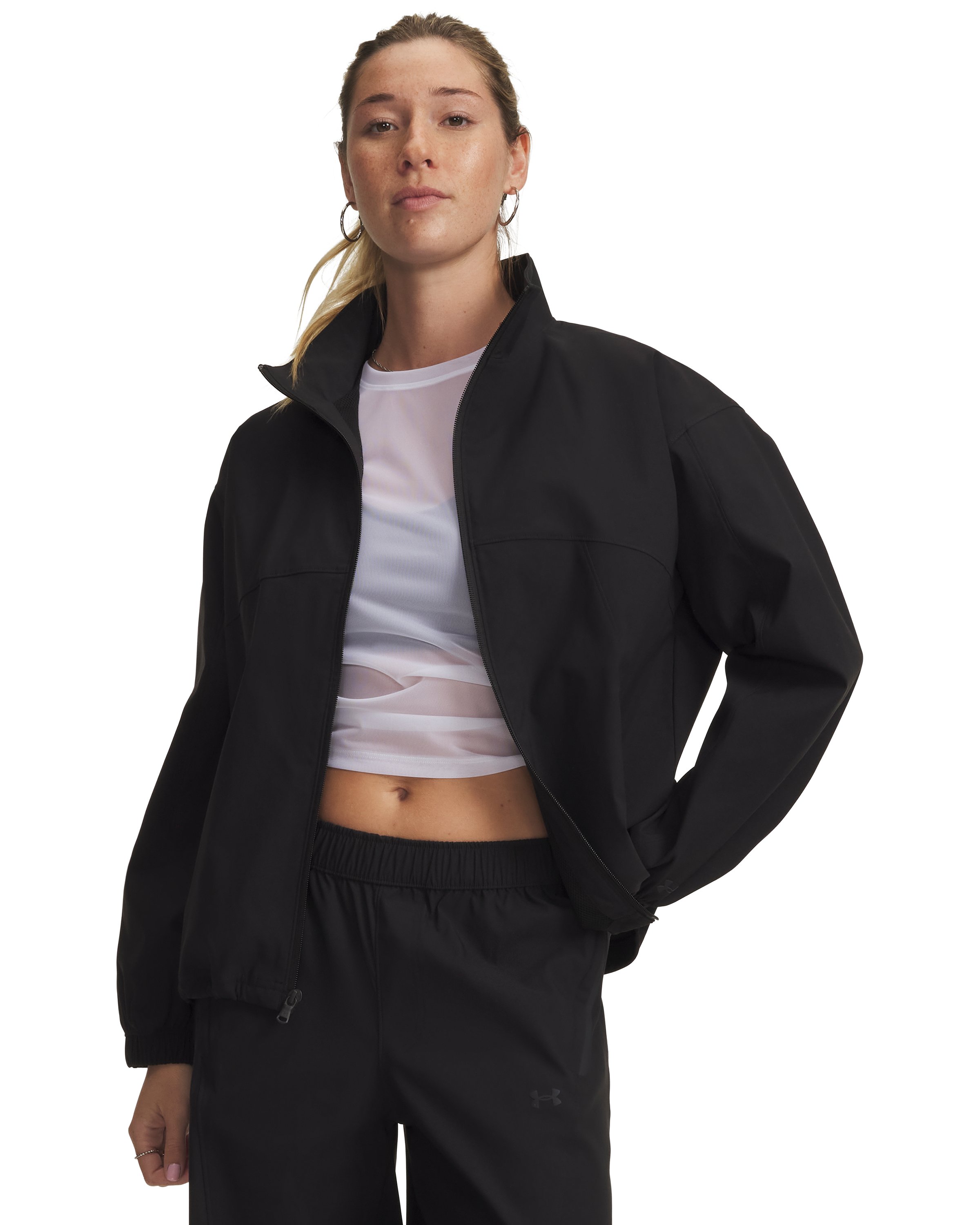 UA Unstoppable Woven Women's Full Zip 5