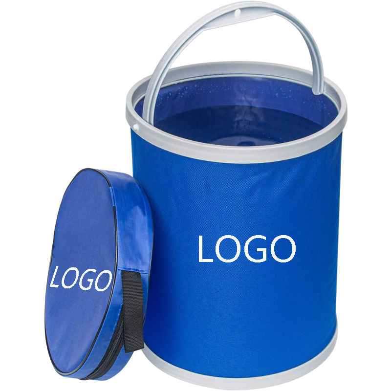 600D Oxford Durable Plastic Handle Foldable Bucket 6
