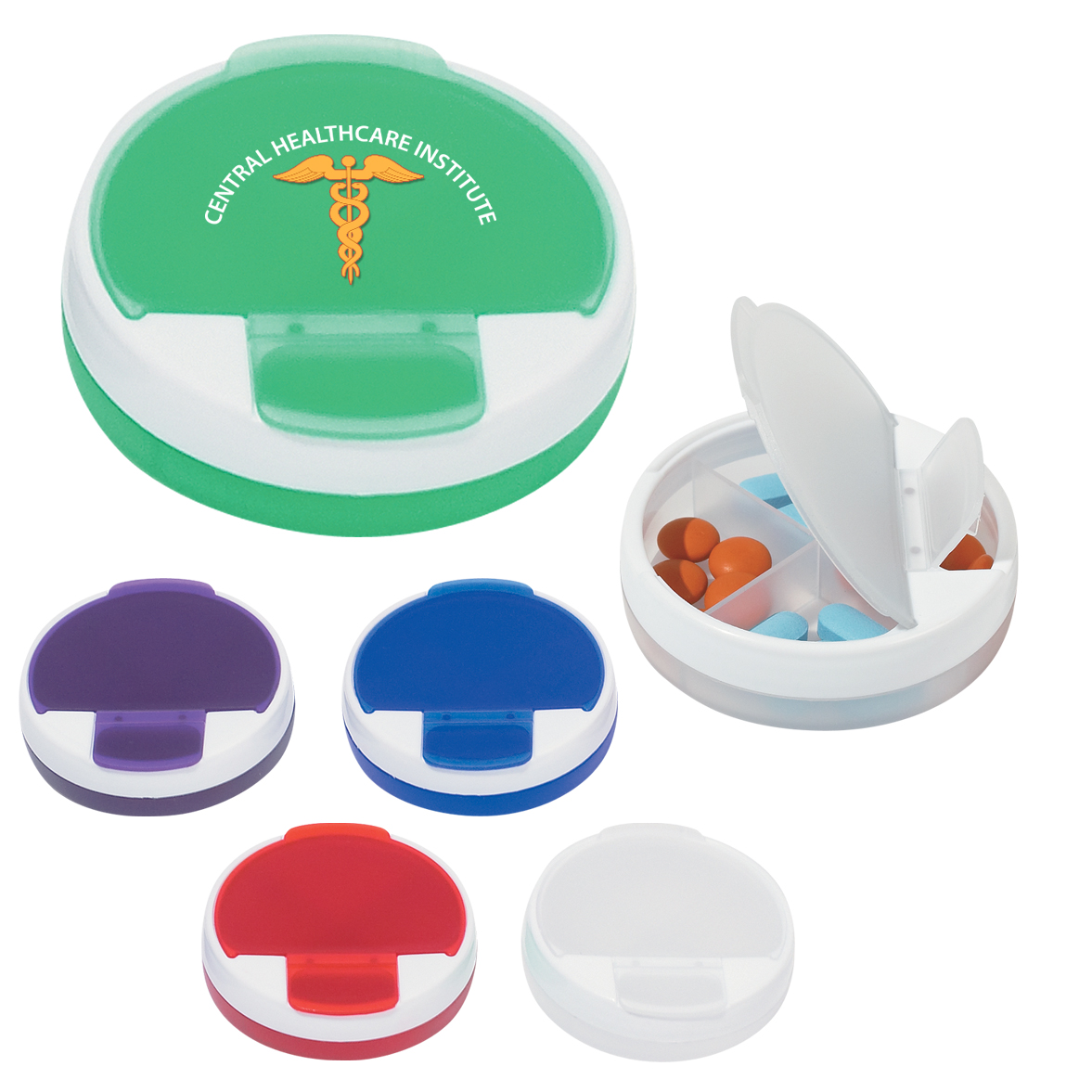 Round Pill Holder 2
