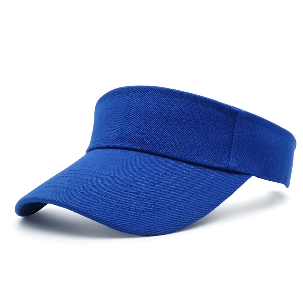 In Stock Custom Cotton Sports Twill Visor 4