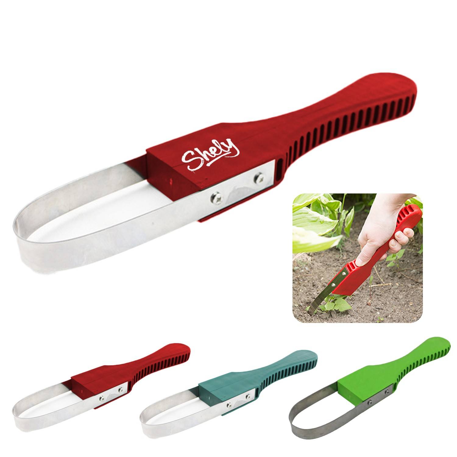 Stainless Steel Garden Hand Loop Weeder Tool