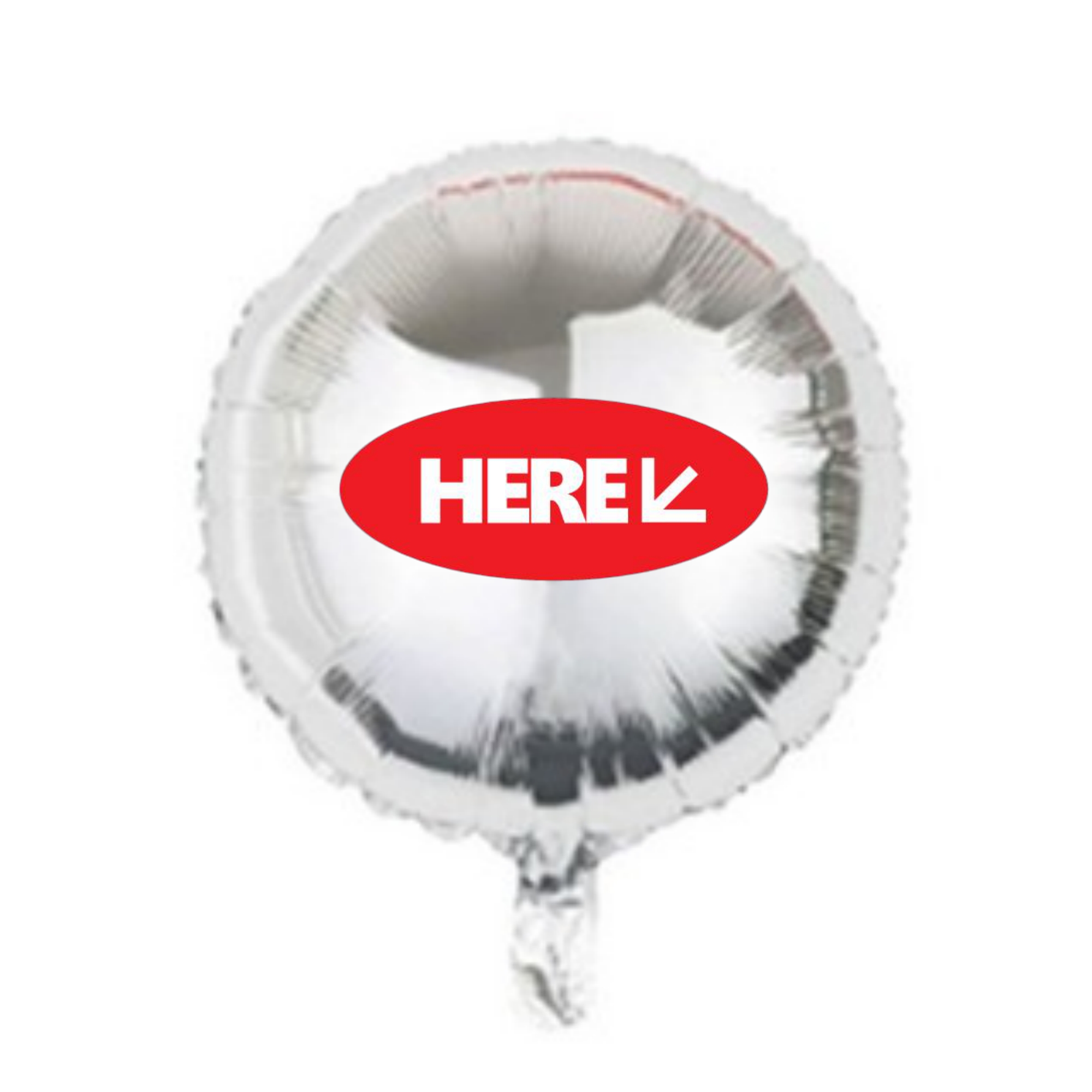 MOQ50 18 inch Silver Foil Balloons 2