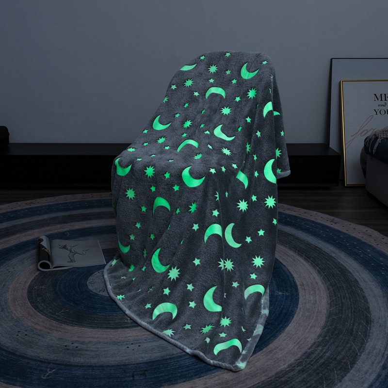 Glow In The Dark Fleece Throw Blanket 5