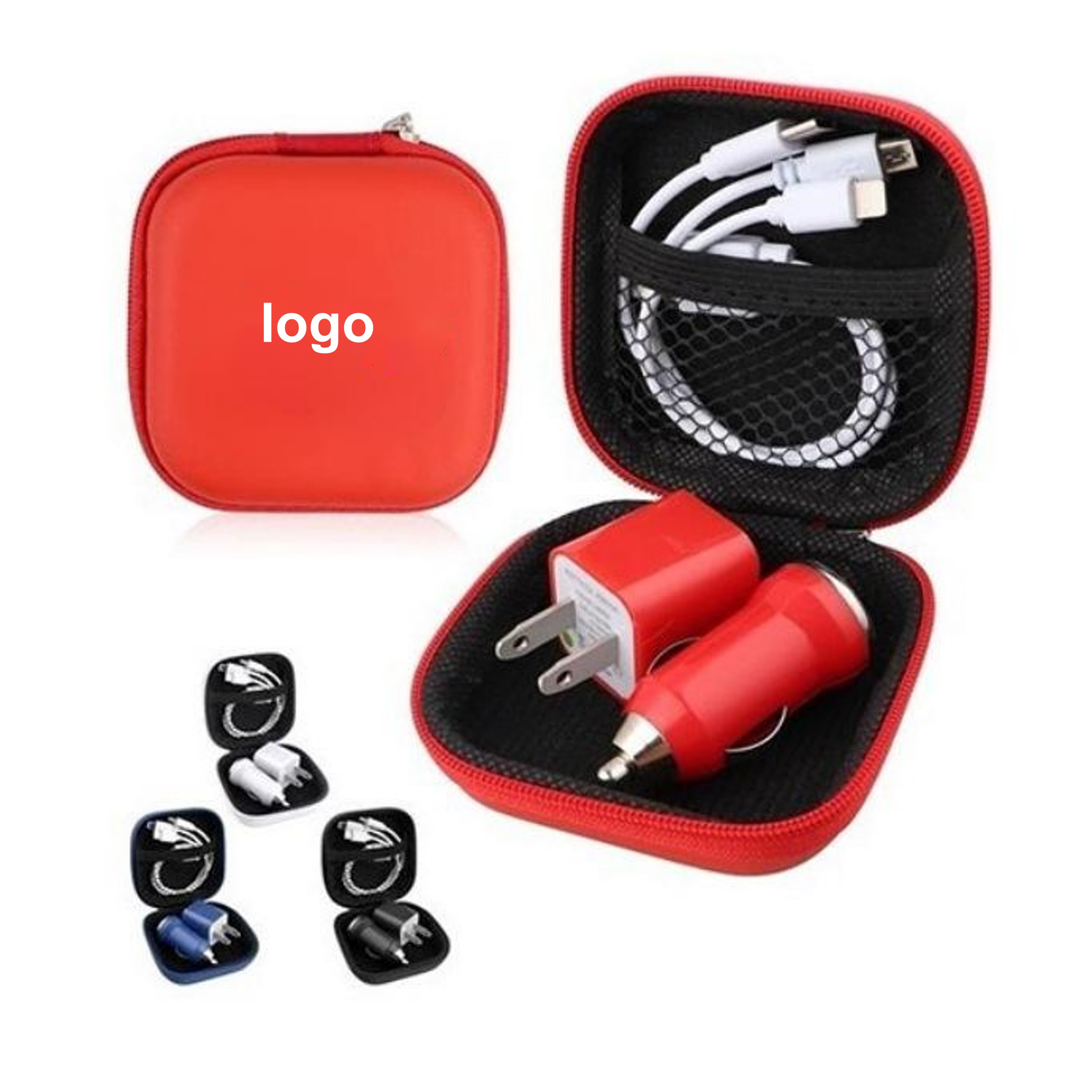 Wall & Car 3 in 1 Charging Set 1