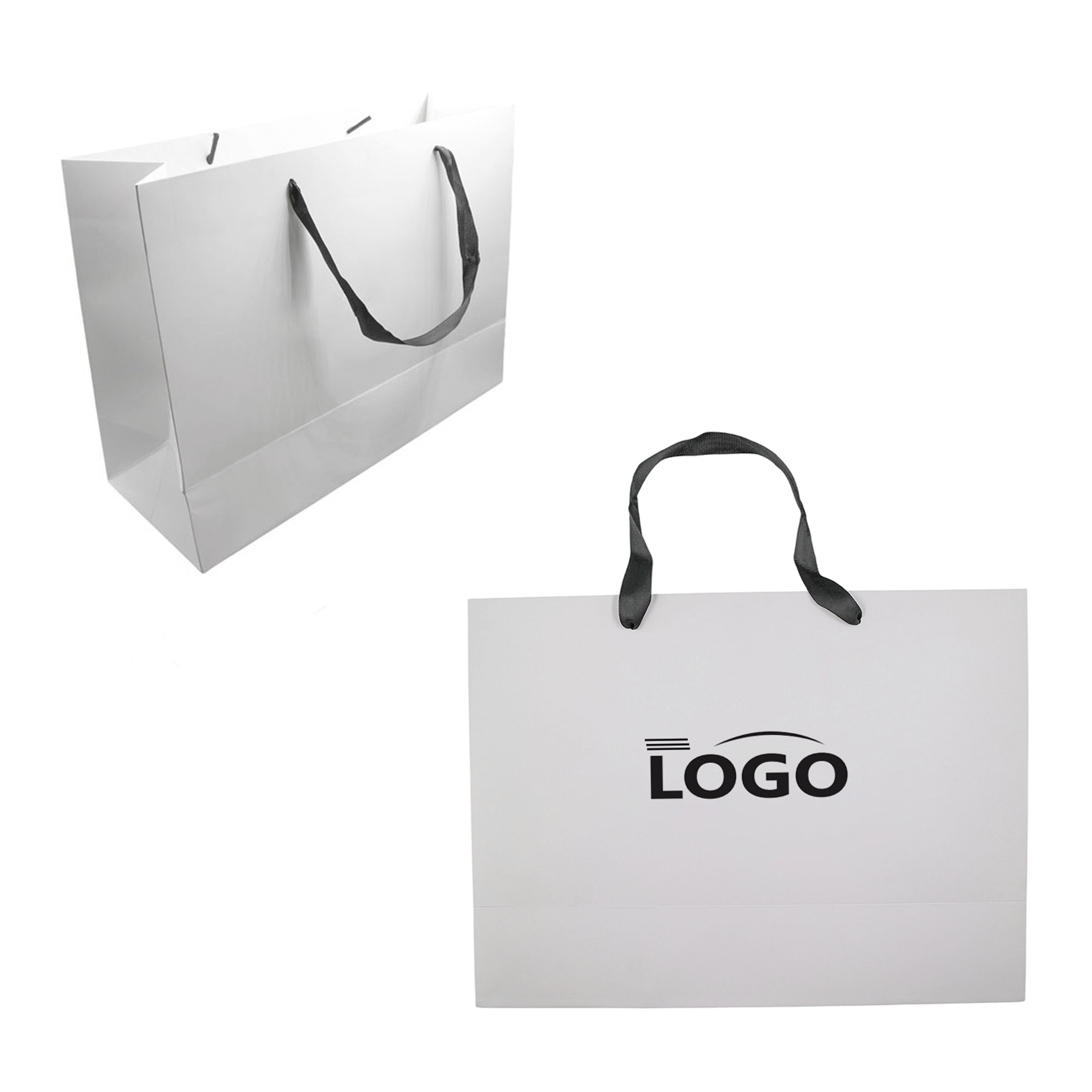 Full Color Gloss Laminated Tote Gift Paper Bag 2