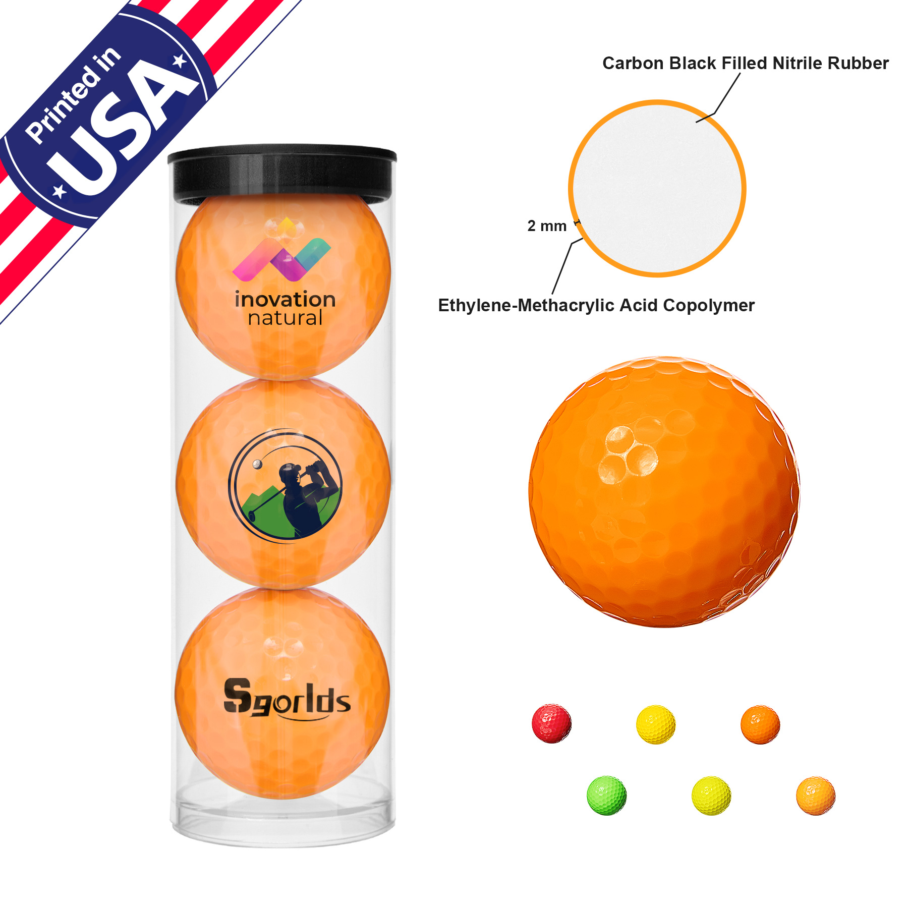 Colored Golf Balls 5