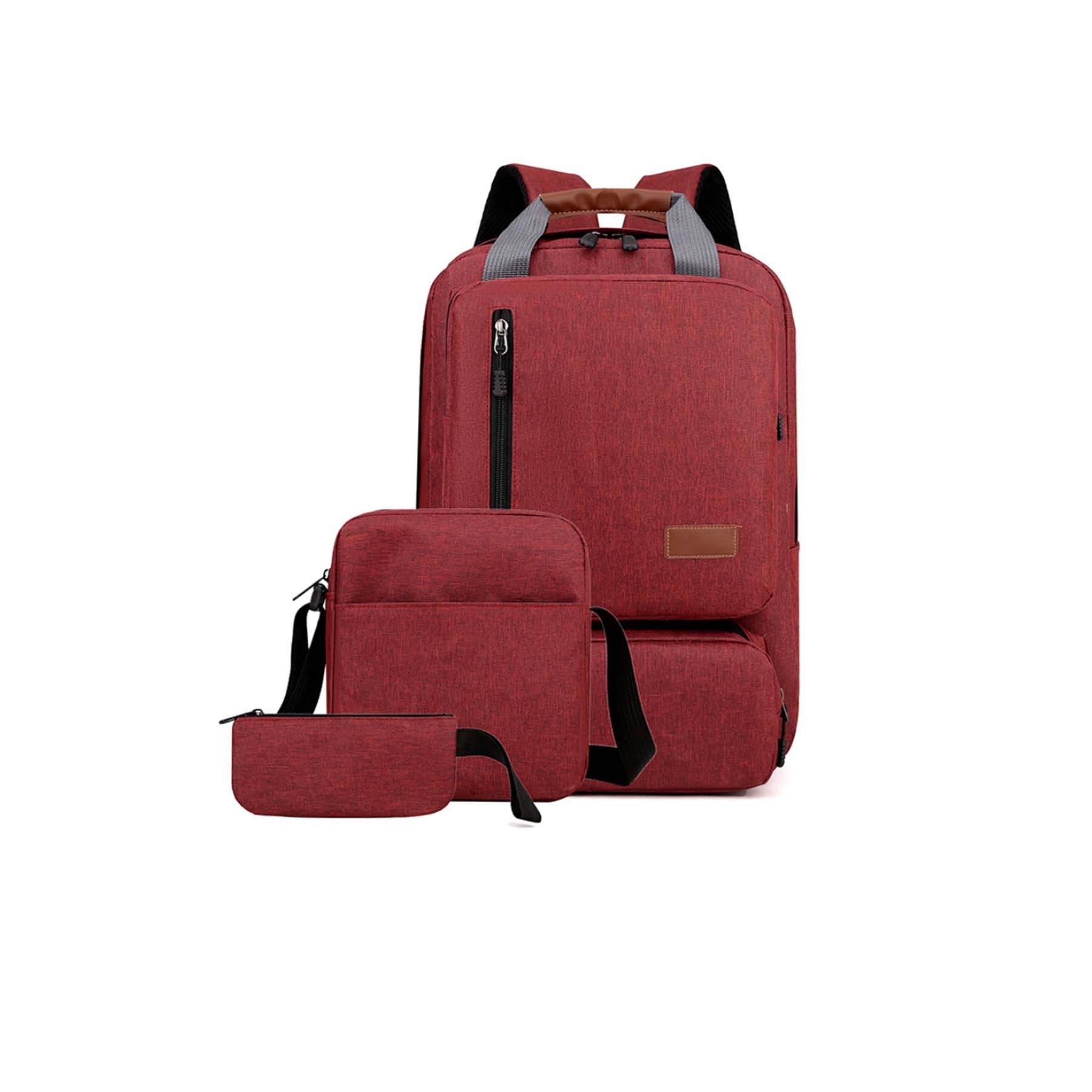 Three Pcs Set Travel Backpack 5