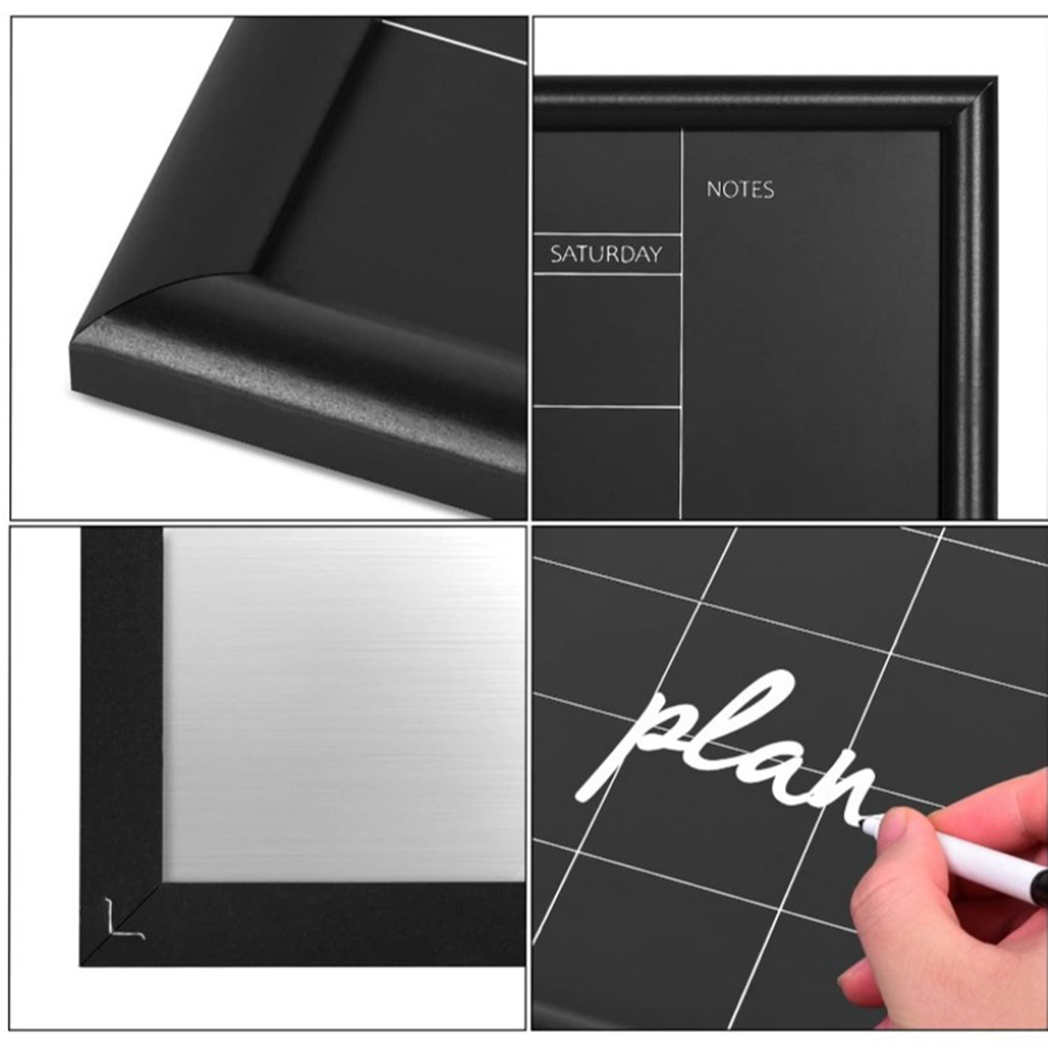 Magnetic Chalk Calendar Board 3