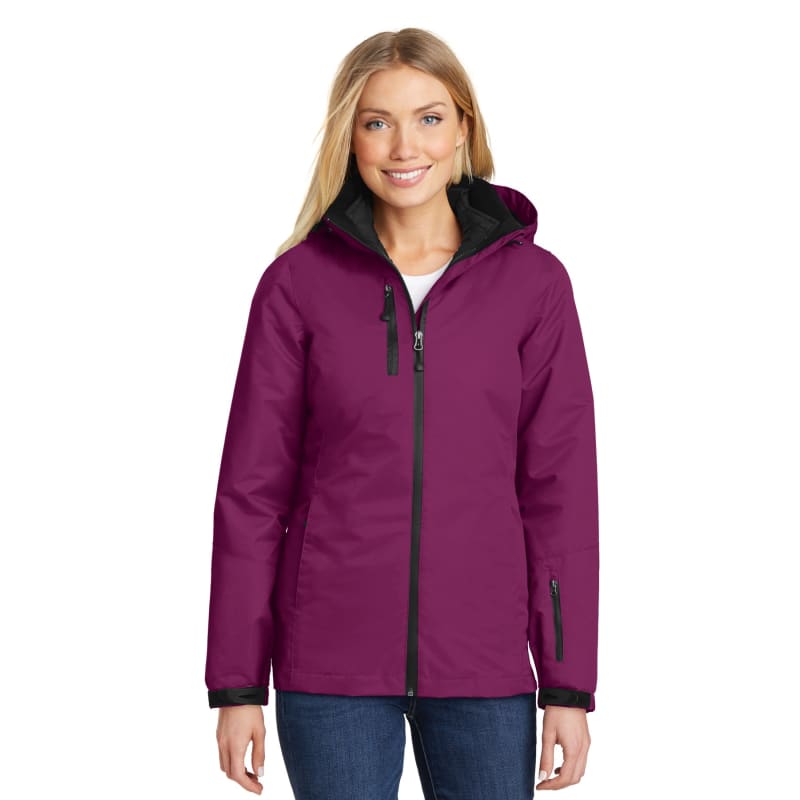 Port Authority Women's Vortex Waterproof 3-in-1 Jacket. 3