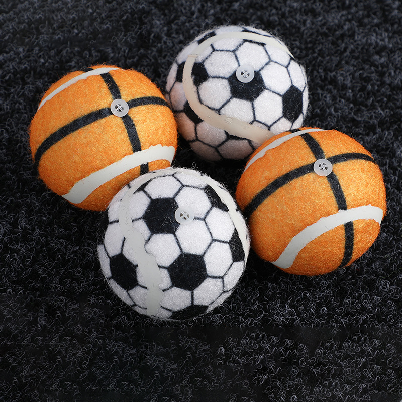 Creative Squeaky Pet Toy Tennis Ball 5