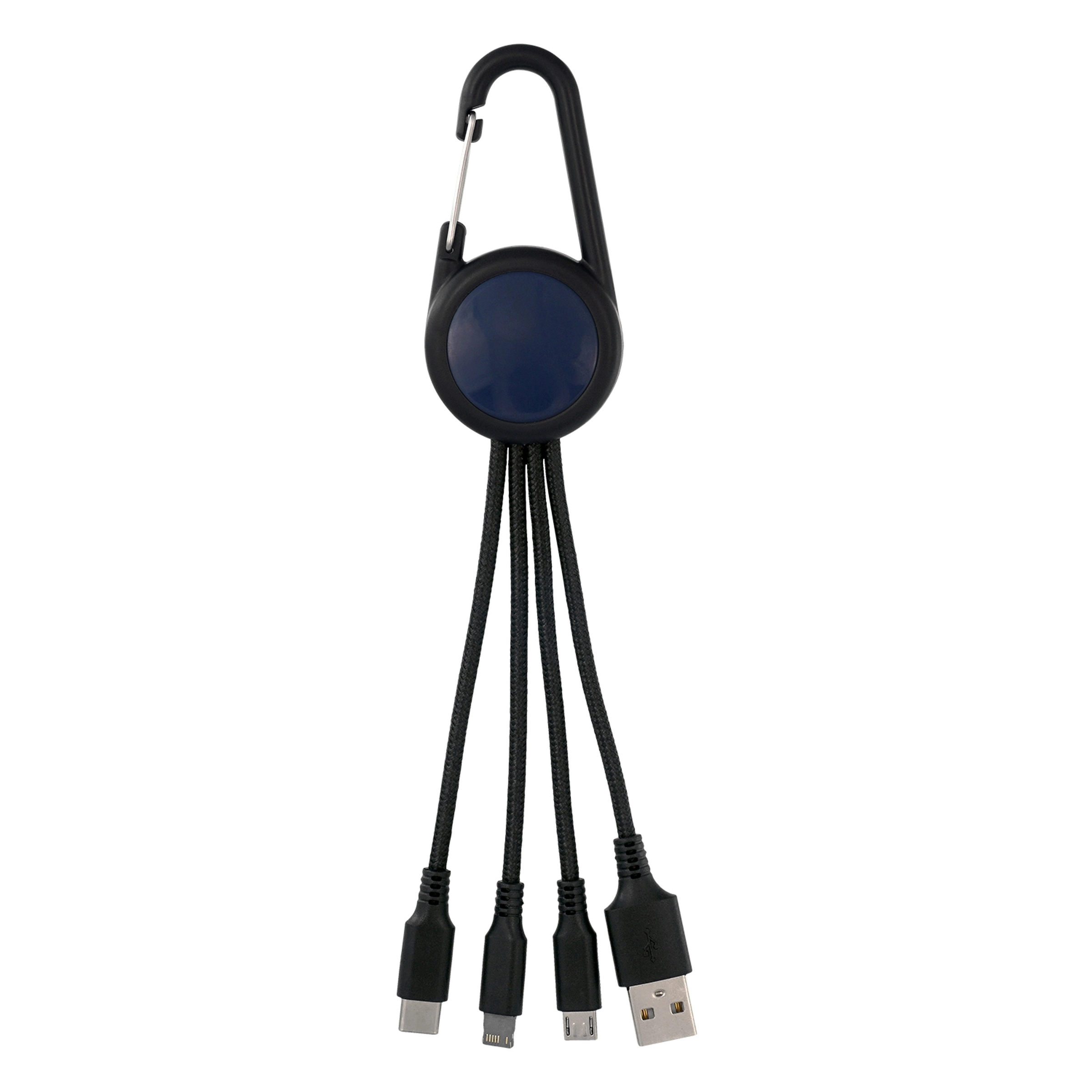 COLORFUL 3-IN-1 CARABINER CHARGING CABLE 3