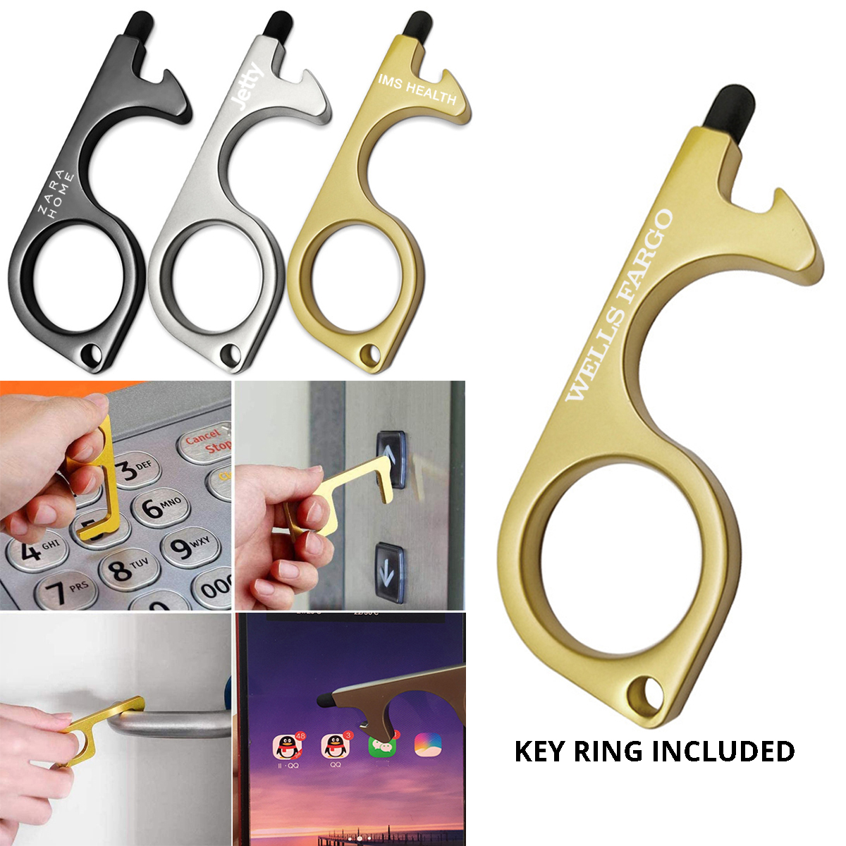GermGuard Touchless Key Tool 9