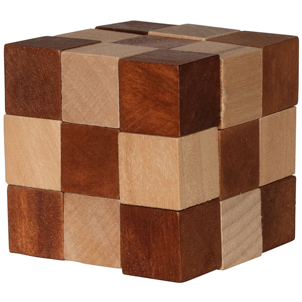 Wooden Elastic Cube Puzzle 5