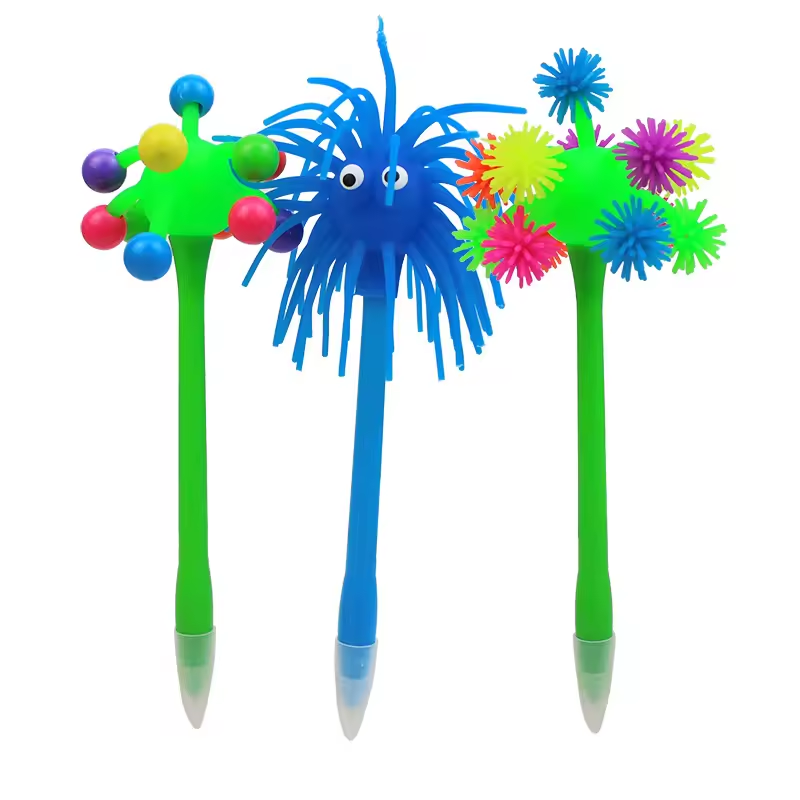 Ballpoint Pen with Stationery Stress Reliever 2
