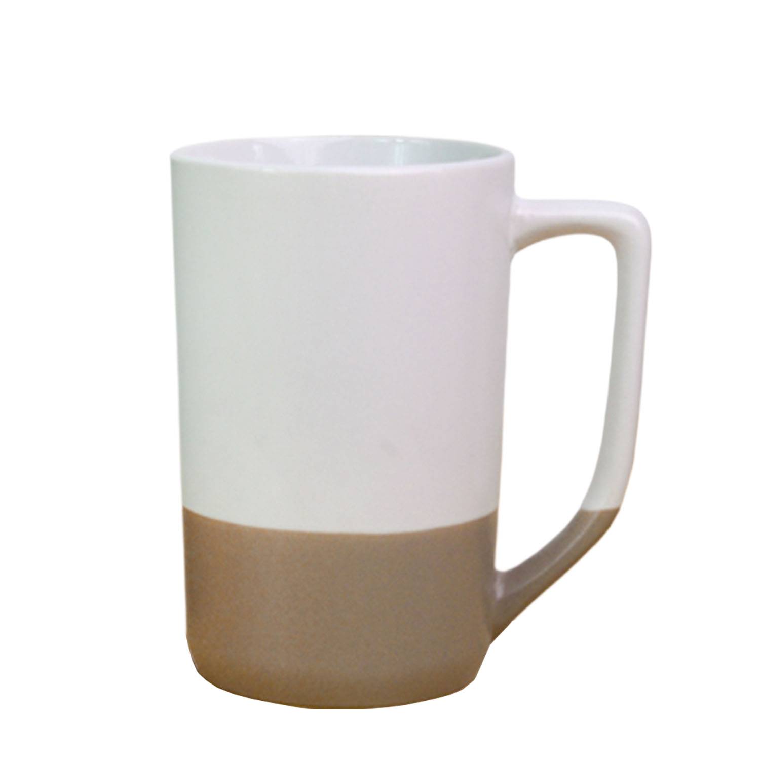 17 oz Two-Tone Ceramic Coffee Mug 6