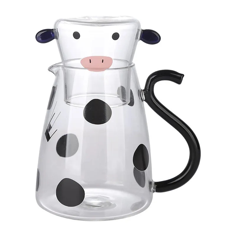 Creative Animal-Shaped Glass With Straw 6