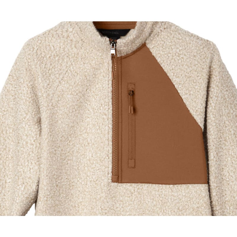 North End Ladies' Aura Sweater Fleece Quarter-Zip 3