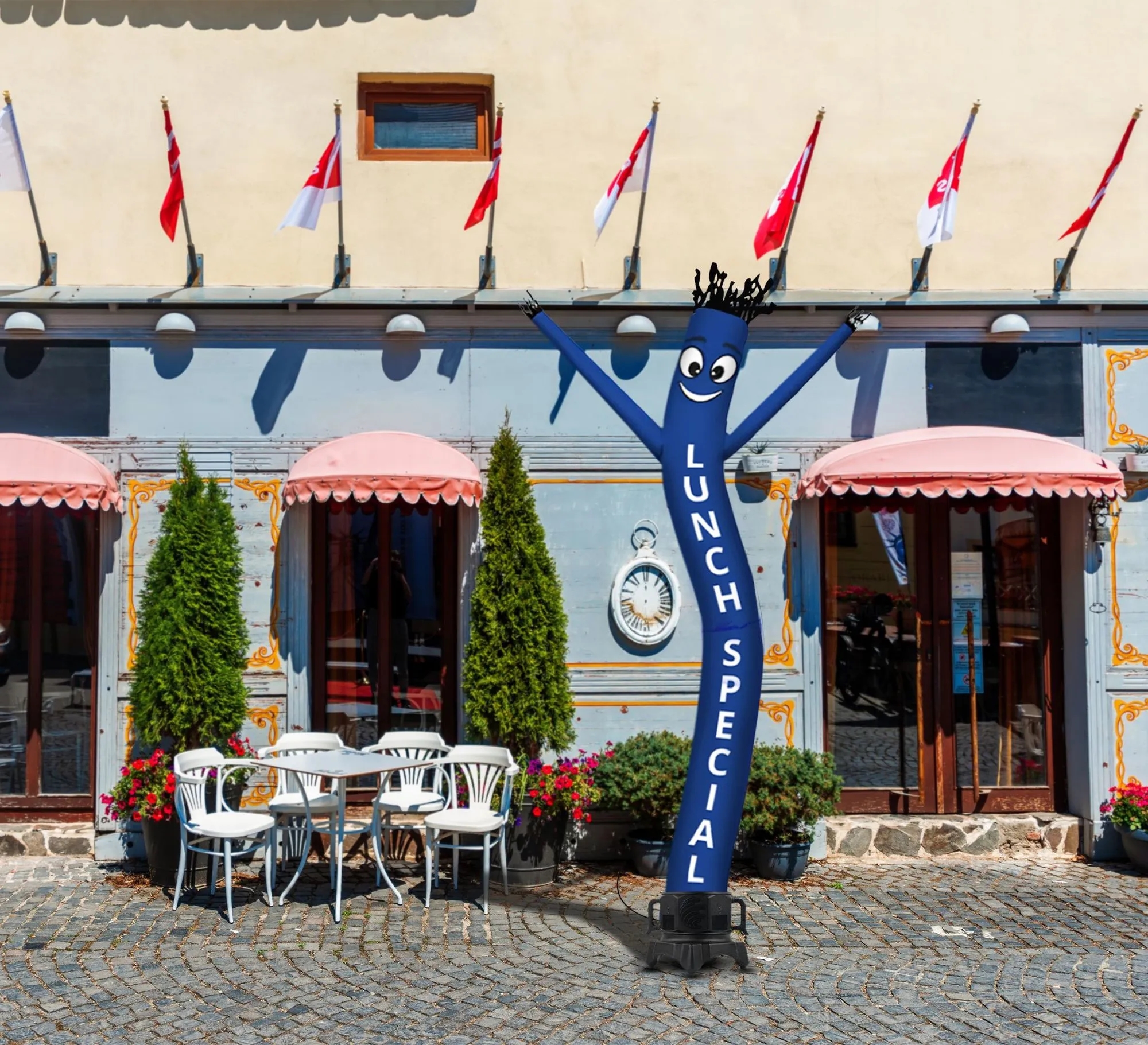 Lunch Special Inflatable Tube Man 4