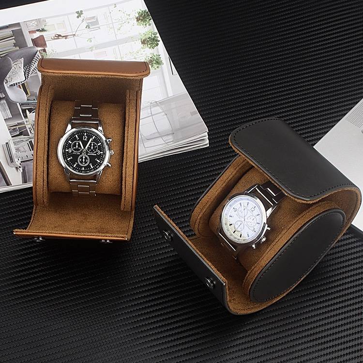 PU Leather Travel Watch Box 8