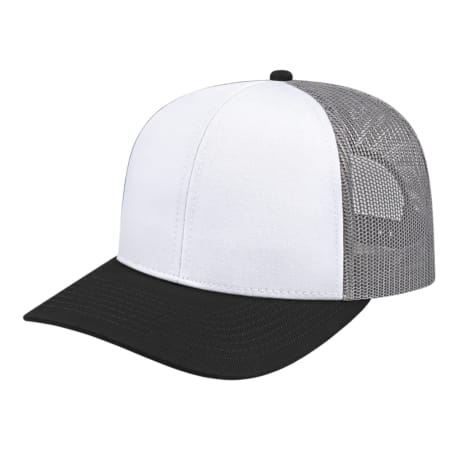 Cap America Poly/Cotton Trucker Mesh Back Cap 767