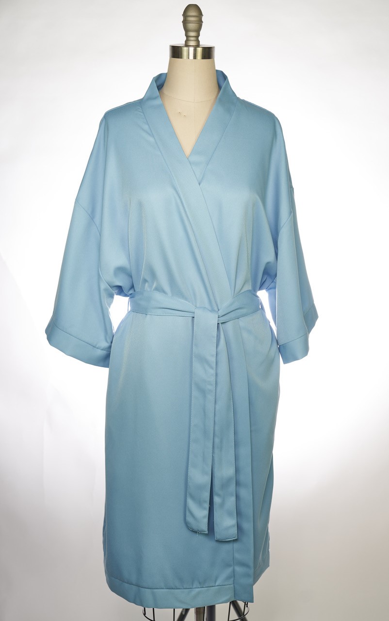 Microfiber Unlined Kimono Bathrobe 3