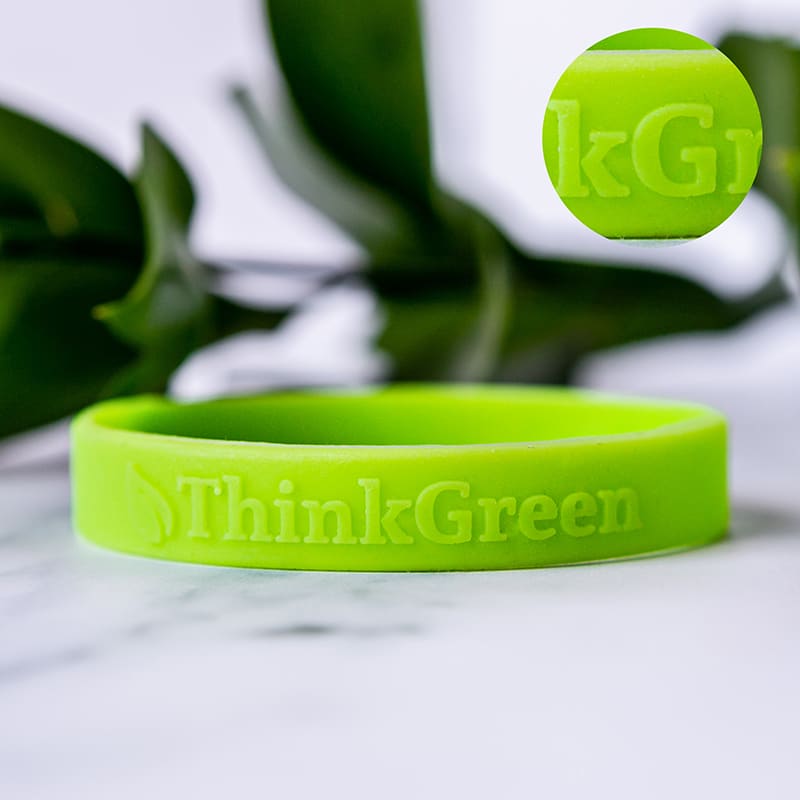 Embossed Wristbands 107