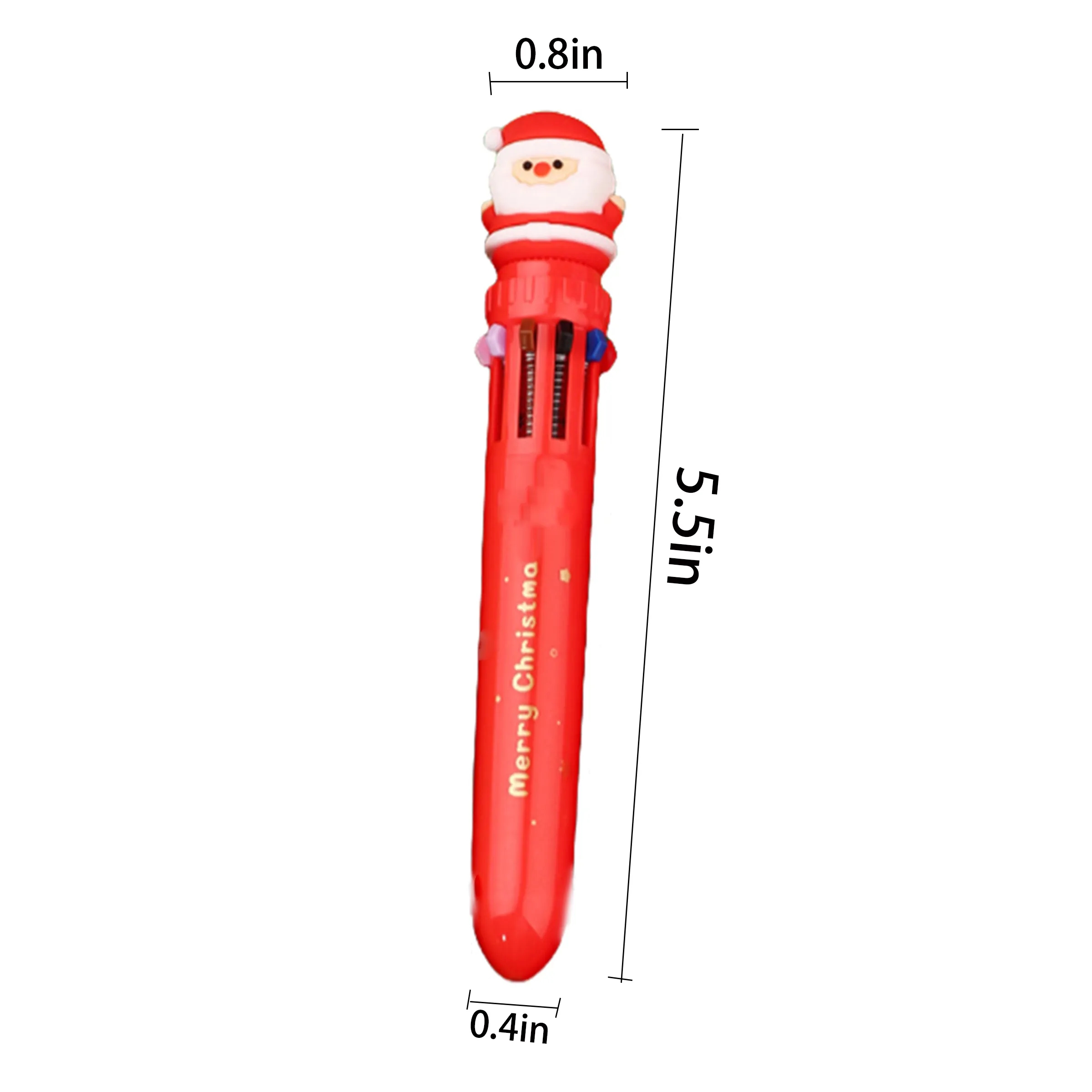 Plastic Christmas Cute Cartoon Ballpoint Pen 2
