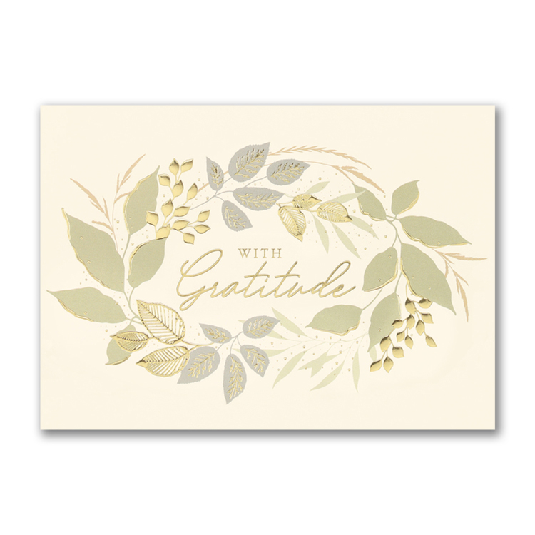 Gratitude Greenery Thanksgiving Card 3