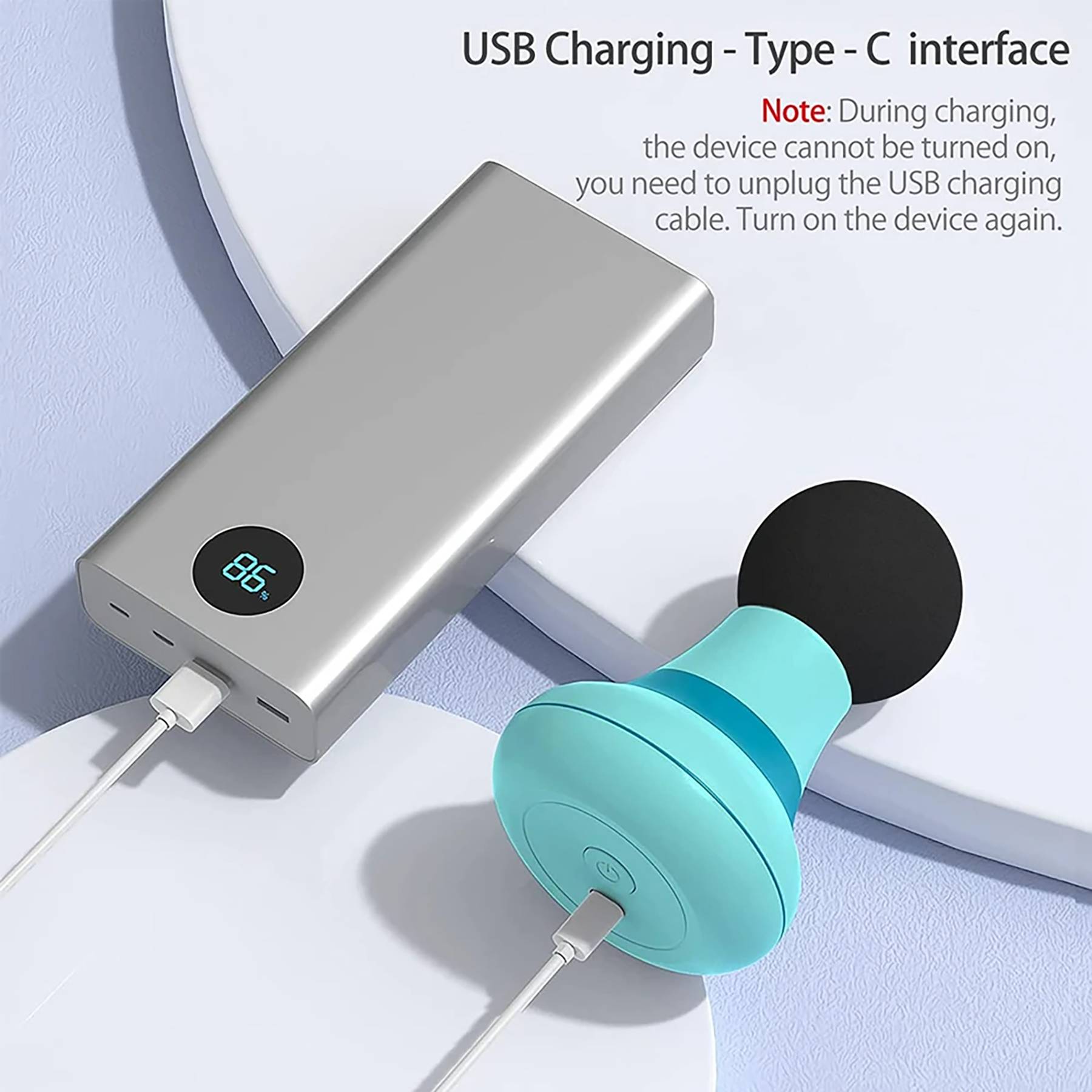 Mini Pocket Electric Fascia Guns USB Charging 5