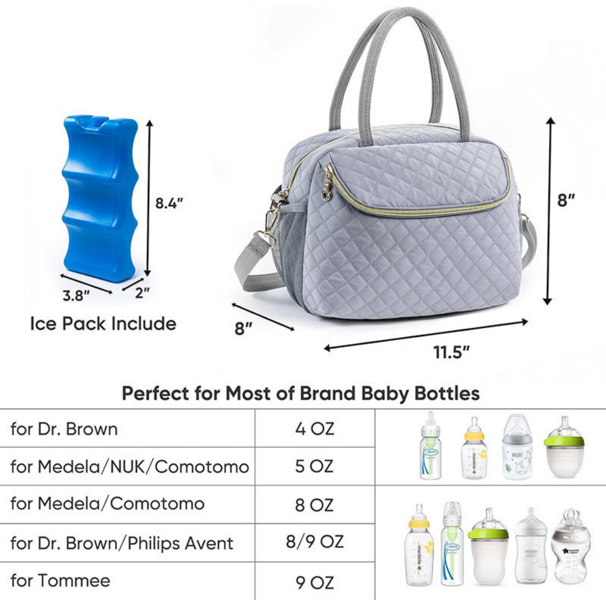 Breastmilk Cooler Travel Bag 8