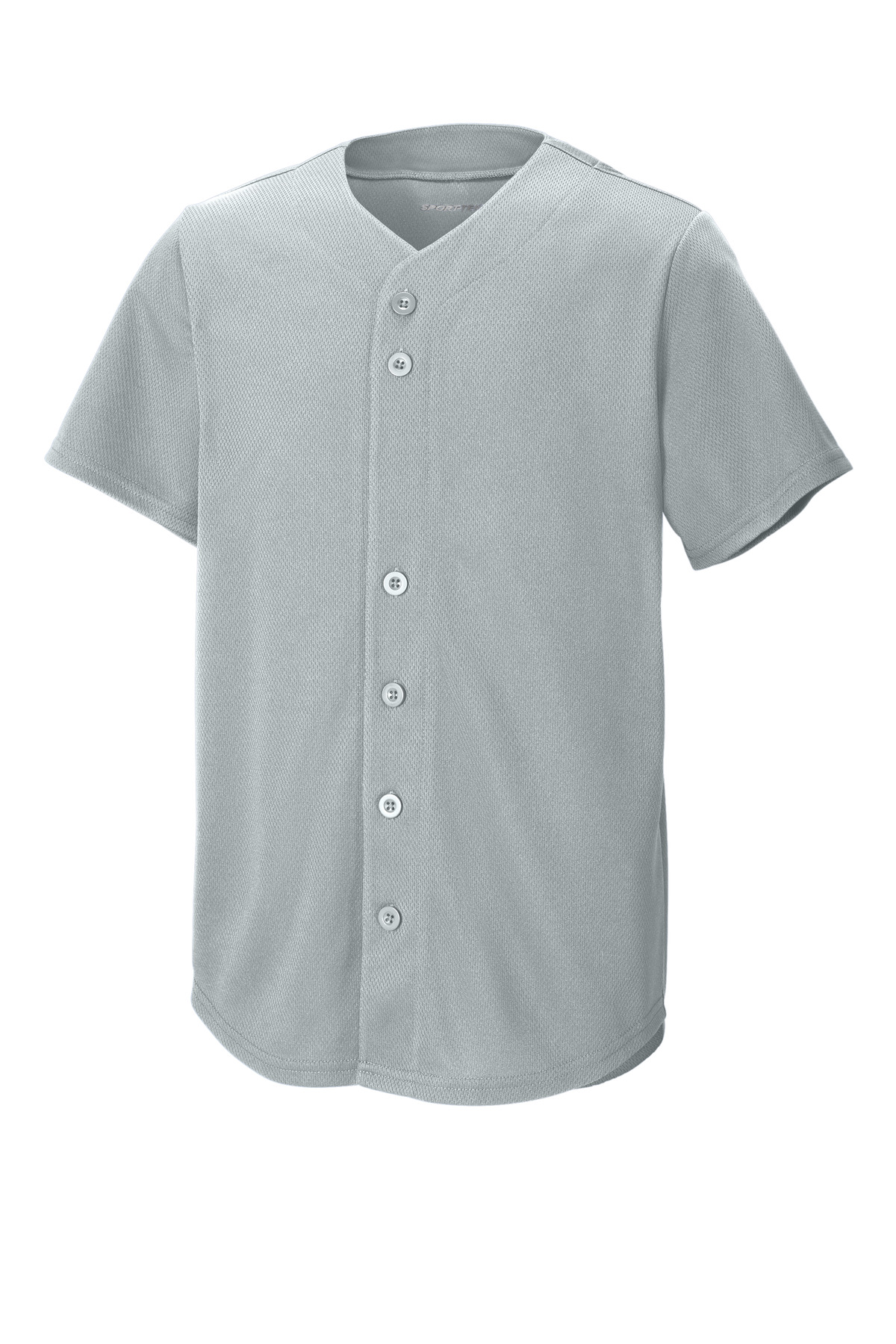 Sport-Tek Youth PosiCharge Tough Mesh Full-Button Jersey YST220 1