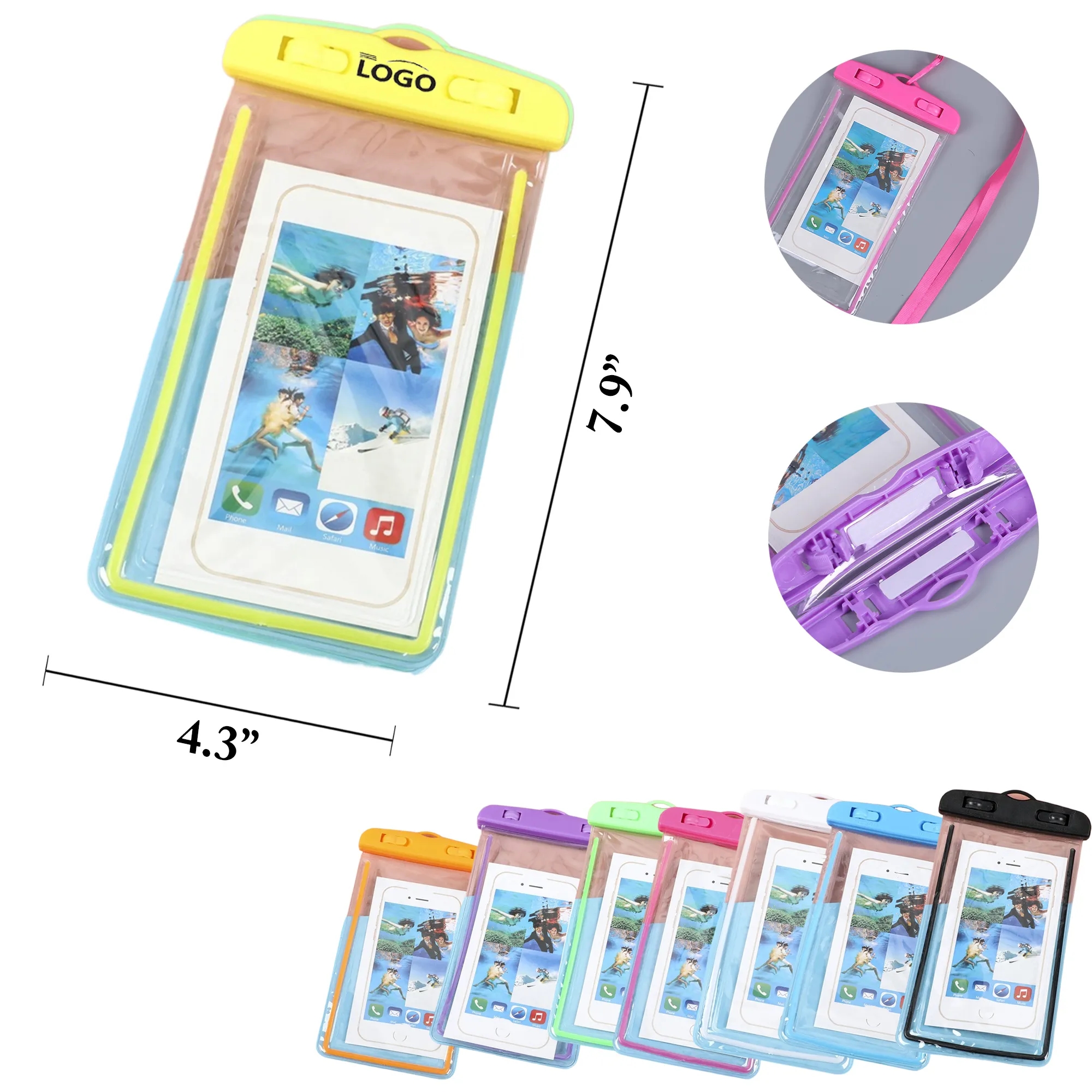 Glow Neck Waterproof Phone Pouch 1