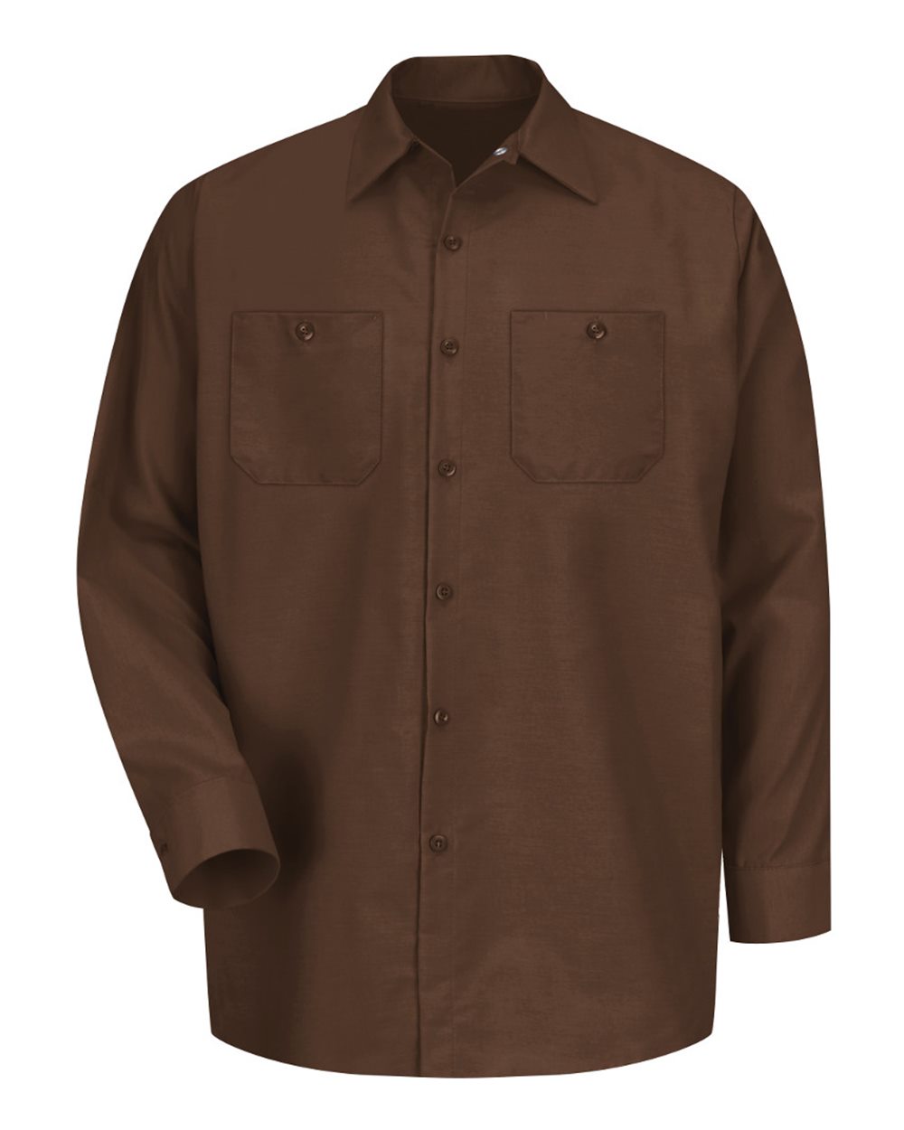 Men's Tall Industrial Long Sleeve Work Shirt - SP14T 7