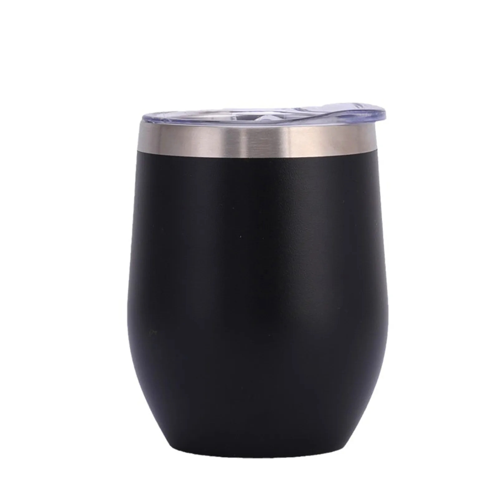 12oz Stainless Steel Wine Tumbler with Lid 5