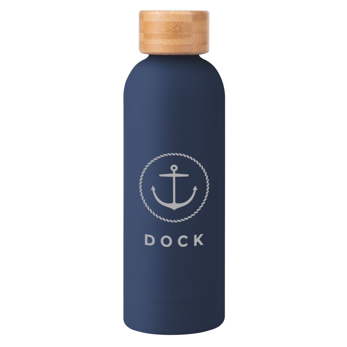 17 Oz. Blair Recycled Stainless Steel Bottle With Bamboo Lid, custom water bottle with logo imprint 22