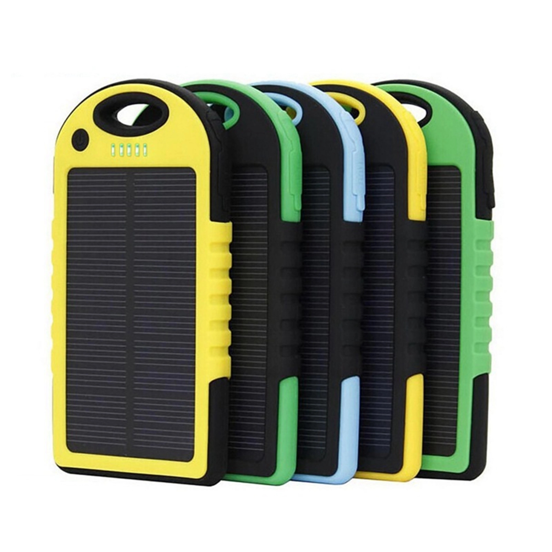 5000 mAh Solar Energy Power Bank with LED Light 7