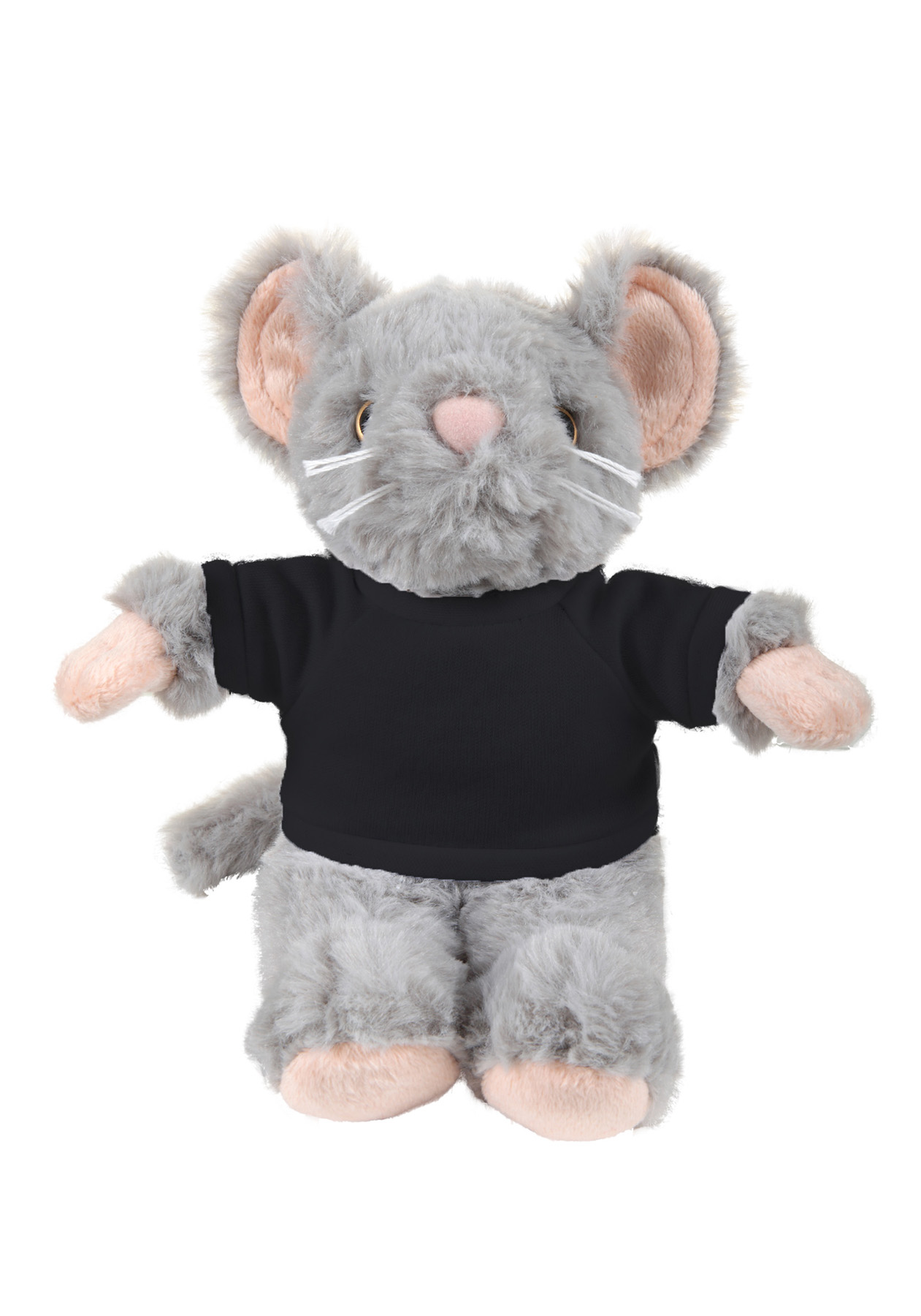 soft plush Mouse with t-shirt 21