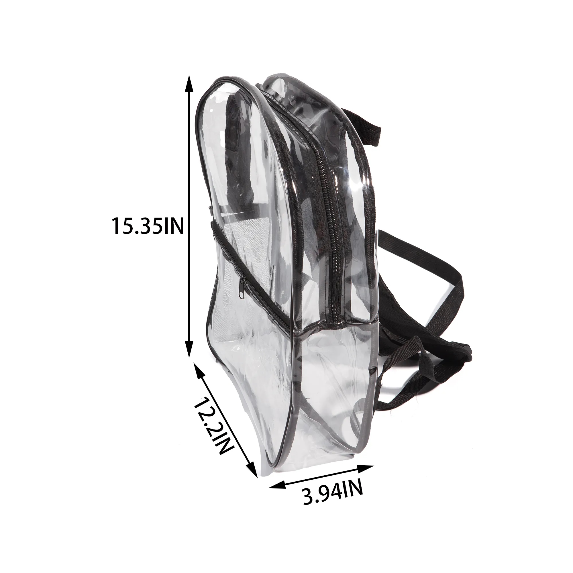 Customizable Logo Transparent Safety Backpack 2