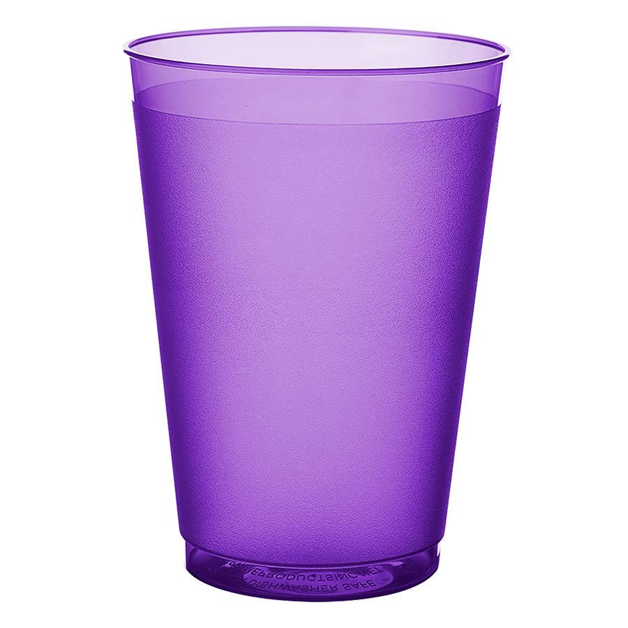 Flexible Frosted Plastic Stadium Cups 12 oz. 3
