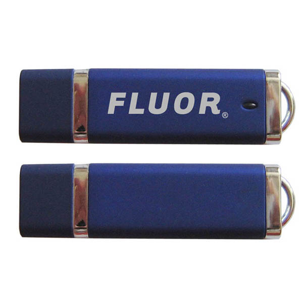 Rectangle Plastic USB 3.0 Drive w / Silver Trim 3