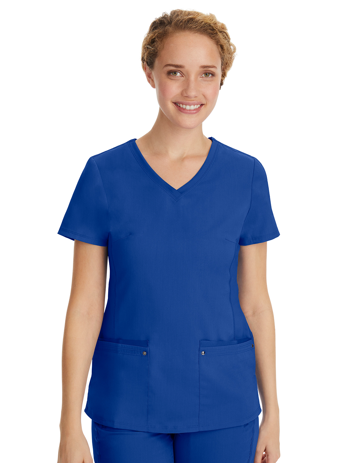Healing Hands - HH Purple Label - Women's 2-Pocket Juliet Stylish V-Neck Top 55